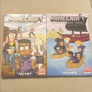 Graphic Novels 1-2 -Minecraft by Sfér. Monster, Sarah Graley, John J. Hill